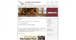 Desktop Screenshot of lepointdaccroche.com